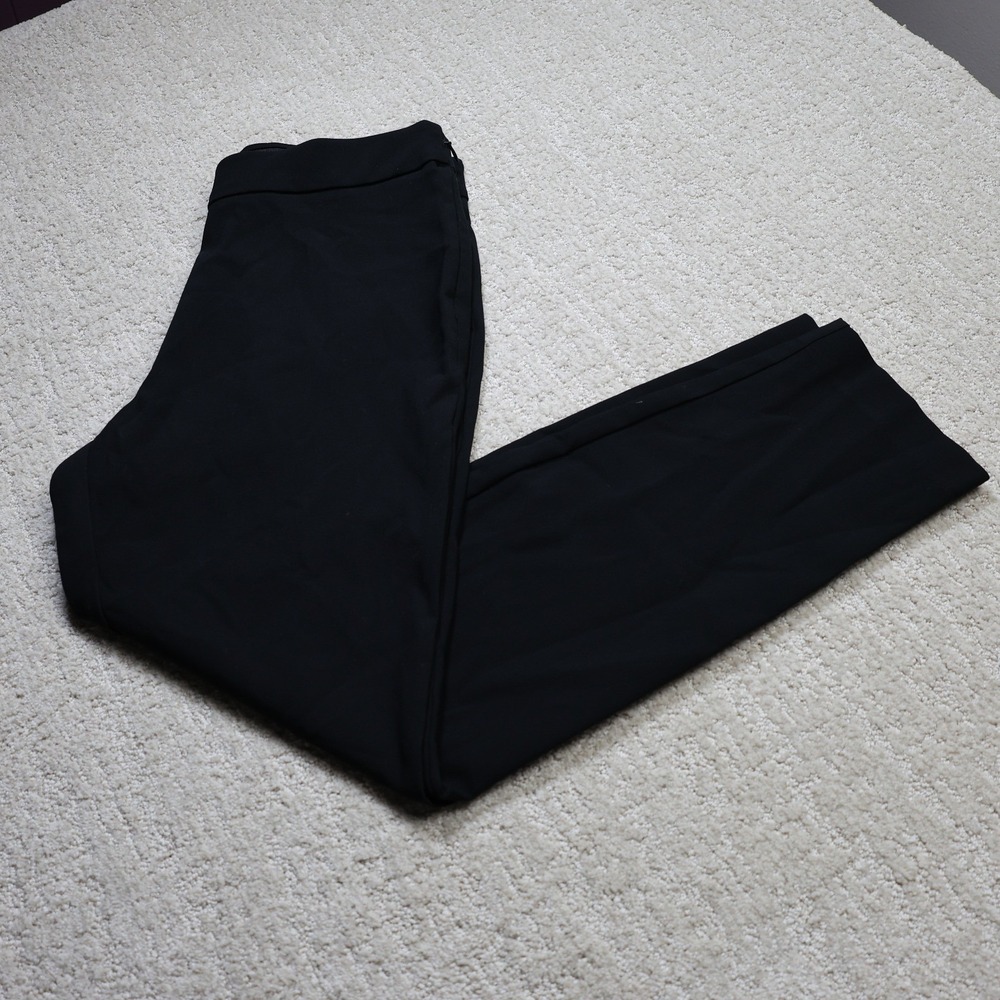 A New Day Womens Black High Rise Skinny Stretch Pants Size 8R KLZ77R